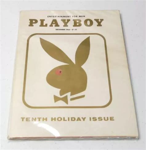 DECEMBER 1963 PLAYBOY Magazine 10th Anniversary Issue 12 95 PicClick