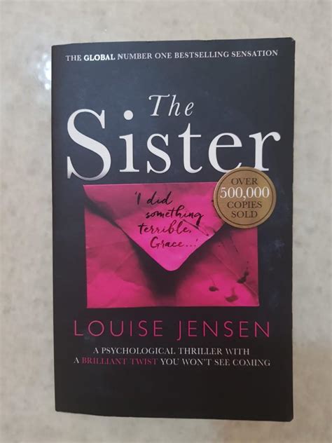 The Sister By Louise Jensen Hobbies And Toys Books And Magazines Fiction