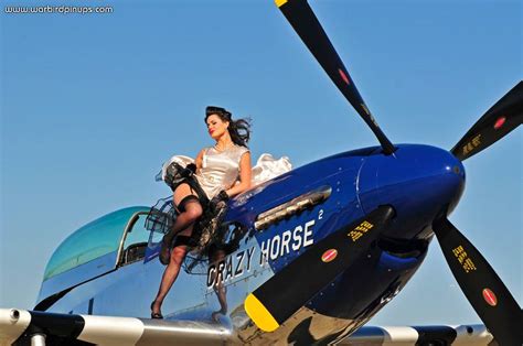 Warbird Pinup Girls Bringing Sexy Back With Ww Classic Fighters And