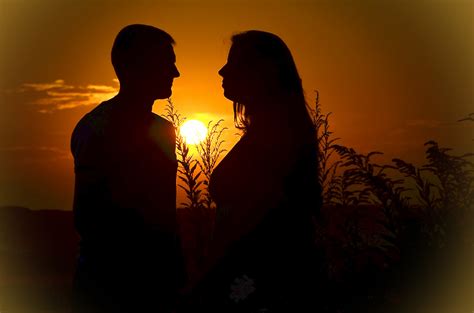 Free Images Silhouette Person Light Sun Sunset Sunlight Morning Love Evening