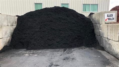 Black Mulch Cornerstone Landscape Supplies