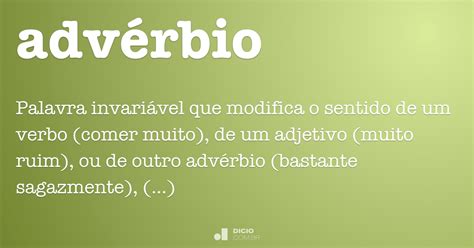 Adv Rbio Dicio Dicion Rio Online De Portugu S