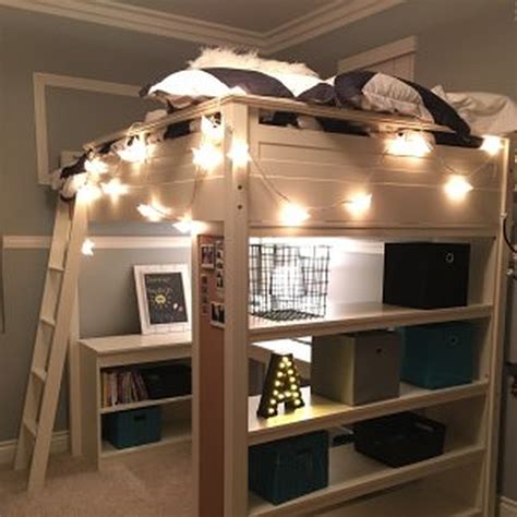 42 Creative Loft Beds Design Ideas In One Room To Have In 2020 Bed