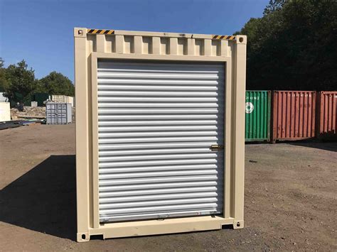 6 Wide X 7 4 Tall Roll Door In High Cube Container End