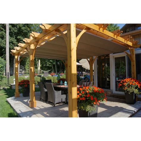 With a minimal foundation requirement, our canopy series quickly turn any outdoor area into a unique venue. Outdoor Living Today BZ1216WRC 12-ft x 16-ft Breeze ...