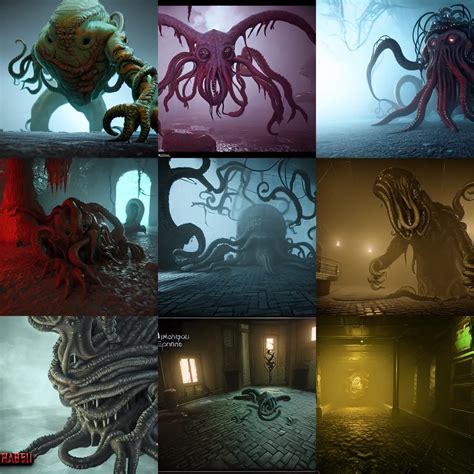 Lovecraftian Horror Cthulhu Unreal Engine Extremely Stable