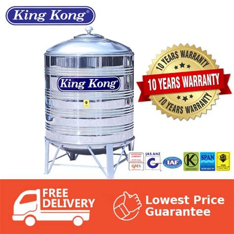 Stainless steel water tank has been our top. King Kong HR Series Stainless Steel Water Tank (Tangki Air ...
