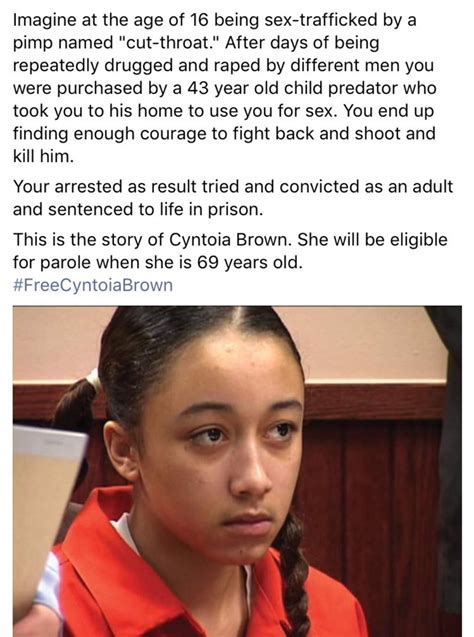 Cyntoia Brown And Legal Challenges In Sex Trafficking Cases Danielle