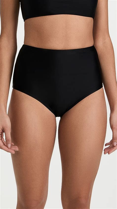 Madewell Madewell Second Wave Retro High Waisted Bikini Bottoms Shopbop