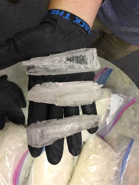 Breaking Police Seize Highly Pure Meth Worth 500k