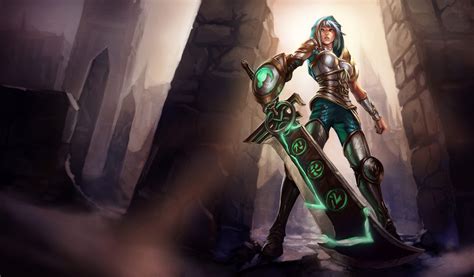 Redeemed Riven Wallpapers And Fan Arts League Of Legends Lol Stats