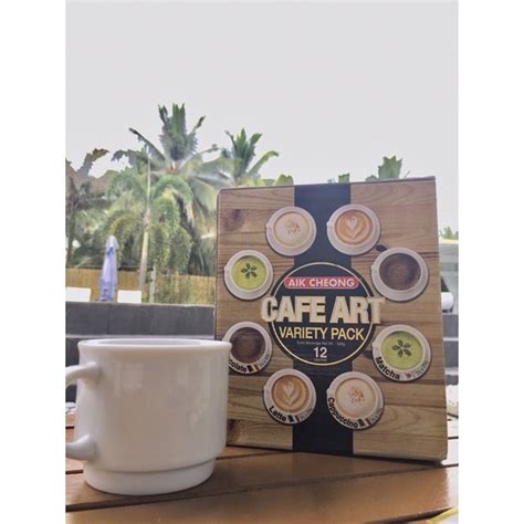 Aik Cheong Cafe Art Variety Matcha Chocolate Latte Cappuccino