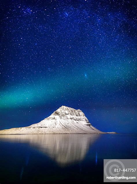 Aurora Borealis Or Northern Lights Stock Photo