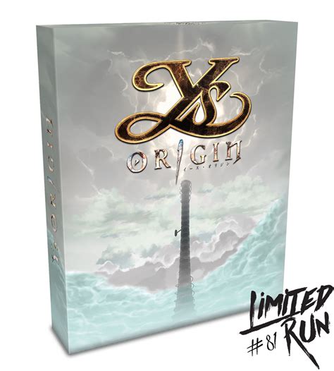 Limited Run #81: Ys Origin Collector's Edition (Vita) – Limited Run Games