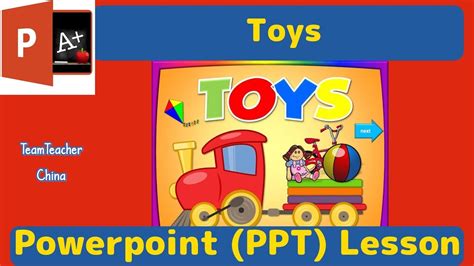 Toys Vocabulary Tefl Powerpoint Lesson Plan Classroom Ppt Games Youtube