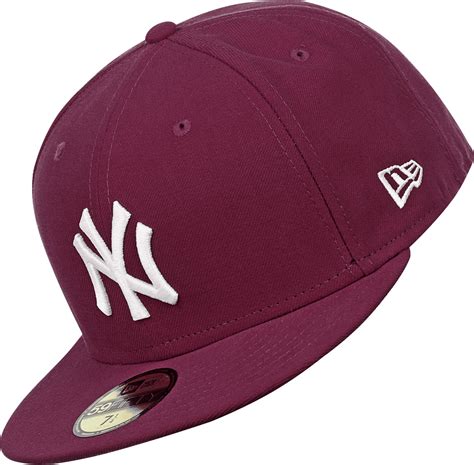 9twenty, strapback, 920, dad cap, dad hat. New Era MLB Basic NY Yankees cap maroon white