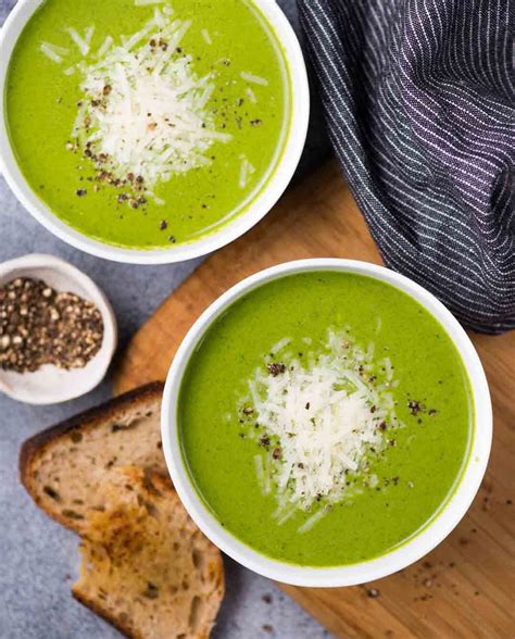 Luxuriously Creamy Spinach Soup Is Delicious And Loaded With The