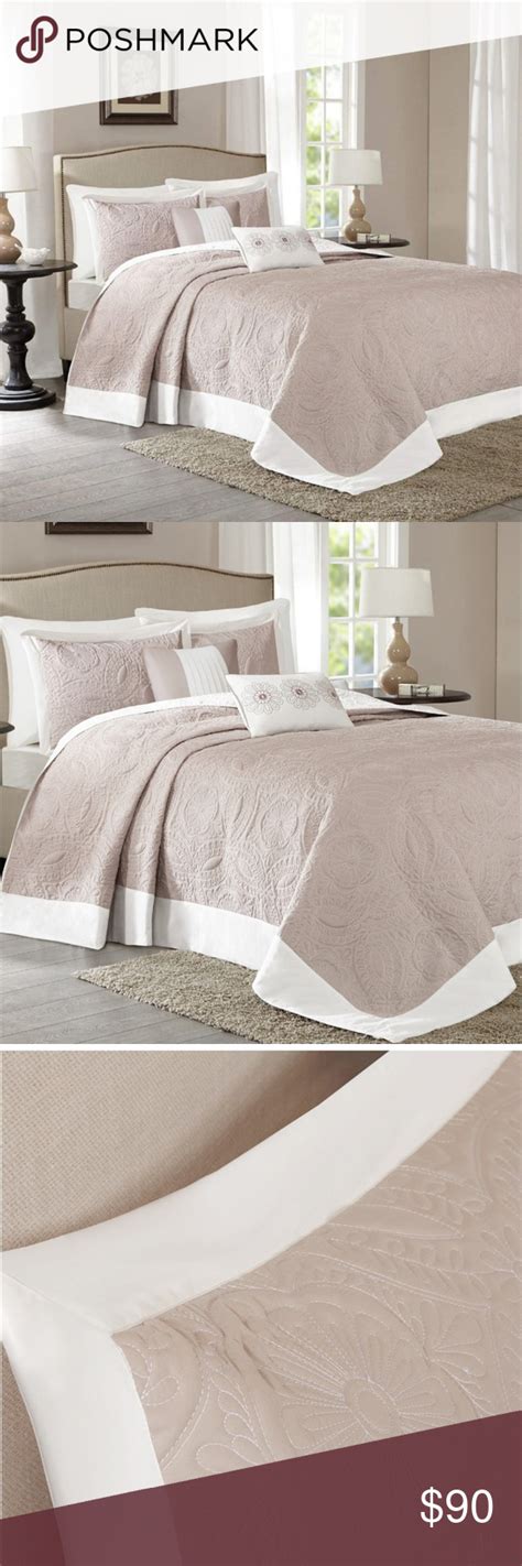 Madison Park Ashbury 5 Pc Quilted King Bedspread Madison Park Ashbury