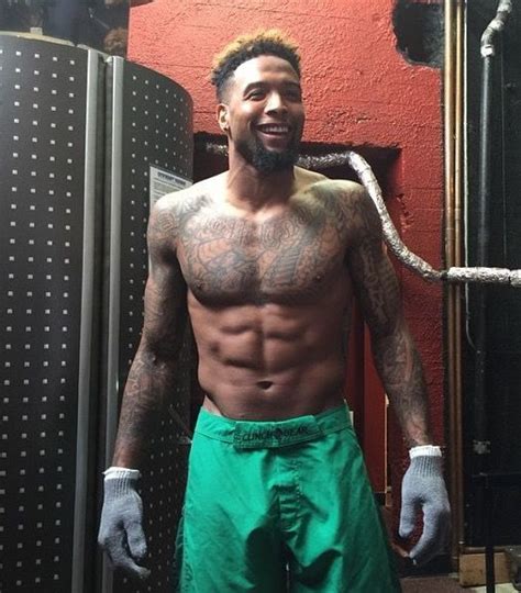 Odell Beckham With His Shirt Off ️ You Already Know How I Am About His Smile Odell Beckham