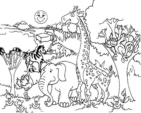 2 826 121 просмотр 2,8 млн просмотров. Savanna Animals Coloring Pages at GetColorings.com | Free ...