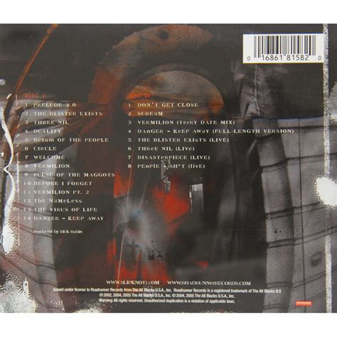 Slipknot Vol The Subliminal Verses Cd