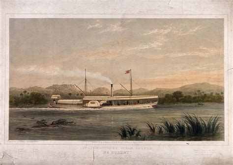 Filema Robert Dr Livingstones Steam Boat By Ta Picken After Walters