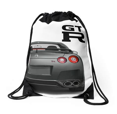 Nissan Gt R Drawstring Bag By Andrii In 2022 Bags Nissan Gt R
