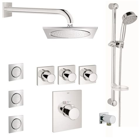 Grohe Gss Grohtherm Fcth 08 000 Starlight Chrome Grohtherm F