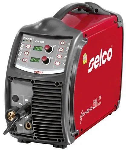 Single Phase Selco Genesis 2200 Smc Welding Machine Air Cooling