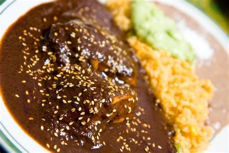 Mole One Of The Most Famous Dishes Of Mexican Cuisine