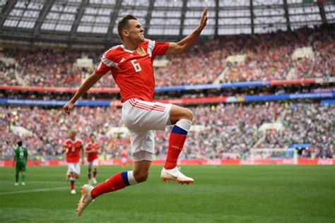 Russia Opens World Cup With 5 0 Rout Of Saudi Arabia Wsj