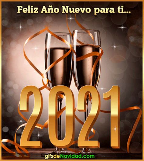 33 Frases Imagen De Feliz Año Nuevo 2021 Con Movimiento