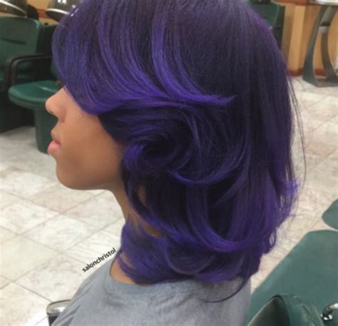 Love This Purple By Salonchristol Black Hair Information