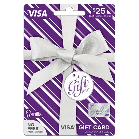 Vanilla Visa 25 Metallic Pattern T Card