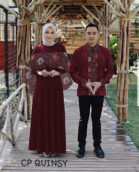 Maybe you would like to learn more about one of these? Baju Couple Gamis Kemeja Batik Muslim Lengan Panjang | RYN Fashion
