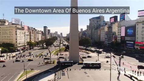 Amazing Drone View Of Buenos Aires Argentina Youtube