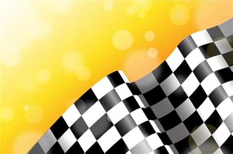 Premium Vector Realistic Racing Checkered Flag Background