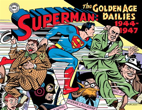 Superman Golden Age Dailies Vol 2 1944 1947 Library Of American