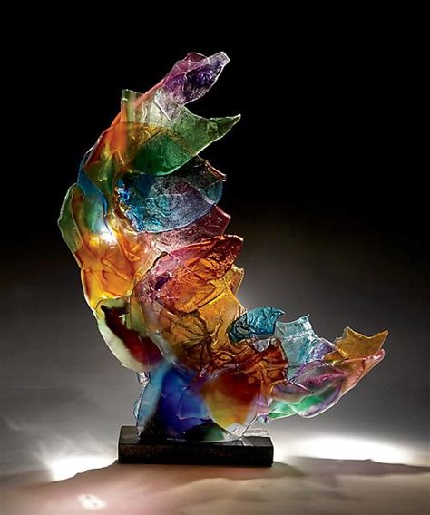 Echo By Caleb Nichols Art Glass Sculpture Artful Home Blown Glass Art Glass Art Glass