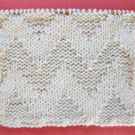Wide Chevron Zigzag Stitch Knitting Pattern For Beginners Studio Knit