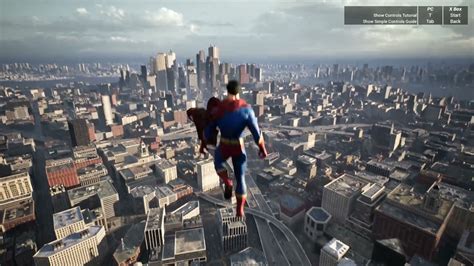 Superman Unreal Engine 5 Game Youtube