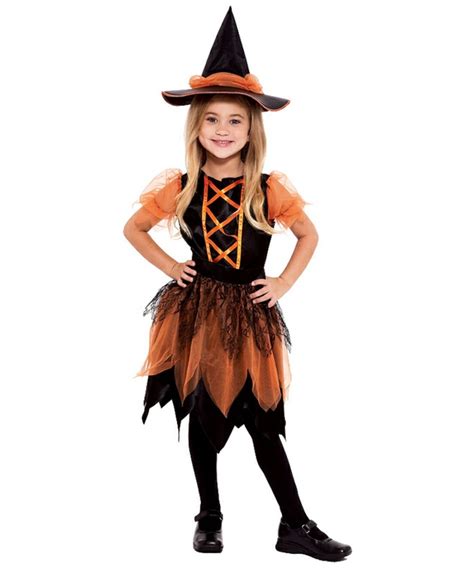 Pumpkin Patch Witch Kids Halloween Costume Girls Witch Costumes