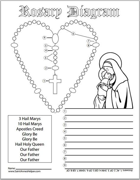 Worksheets For Catholic Religious Education