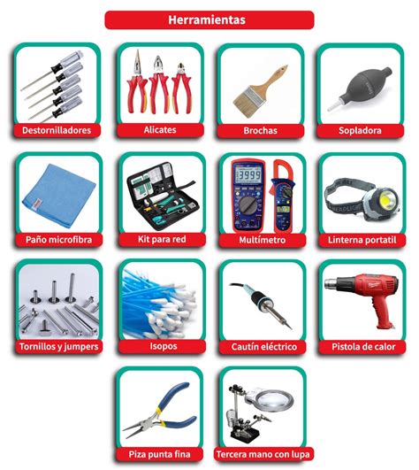 Herramientas Utilizadas En La Reparación Electrónica