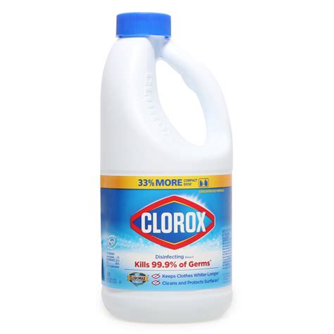 Clorox Disinfecting Bleach 43oz Let Go And Have Fun