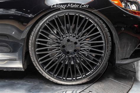 2015 Mercedes Benz S Class S 550 103k Msrp 22 Black Forgiato Wheels Chicago Motor Cars Inc