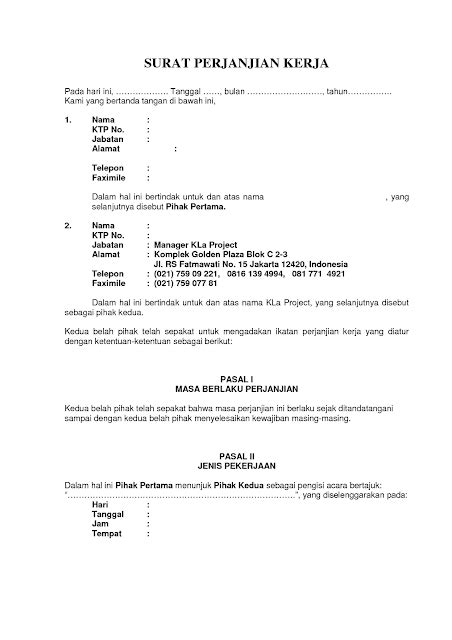 Isu uum saman raja petra dan suara keadilan rm7 juta via muhtarsuhaili.wordpress.com. Contoh Surat Perjanjian Kerja