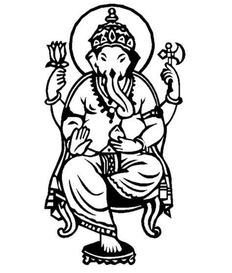 Drawing Hindu Mythology Ganesh 96889 Gods And Goddesses Printable