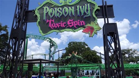 First Look At Poison Ivy Toxic Spin Opening Day Off Ride Pov At Six