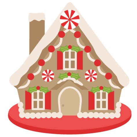 Download High Quality gingerbread house clipart transparent background png image
